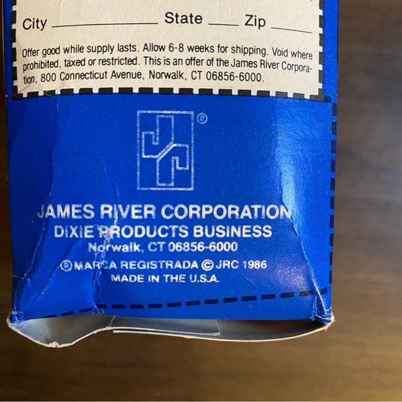 Vintage Disney Classic Movie Series 5 Oz Dixie Kitchen Cups 1986 RARE OPEN READ - Picture 7 of 8